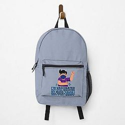 Men Funny Fully-Vaccinated Mask Trust Issues Nasty Sarcasm   Backpack RB0811