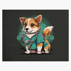 I'm a dogtor, trust me Jigsaw Puzzle RB0811