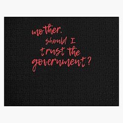 Mother Should I Trust The Government 32 Best Women Shirt - Men Shirts Fashion Customize T-Shirt Jigsaw Puzzle RB0811