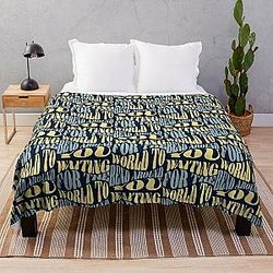 Men I Trust Say, Can You Hear Throw Blanket RB0811