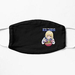 The Only Men I Trust Are RaMen Anime Girl Ramen Lover 425 Flat Mask RB0811