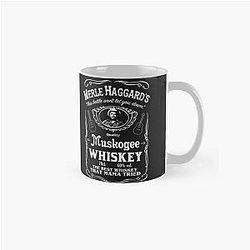 Muskogee Whisky Merle Haggard Caneca Clássica do Motoqueiro