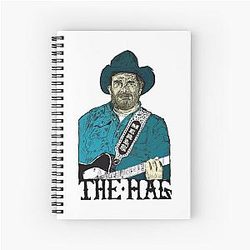 Merle Haggard Spiral Notebook