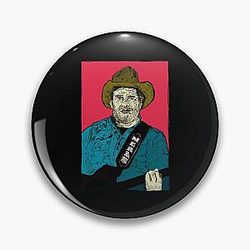 Merle Haggard Drawn Pin