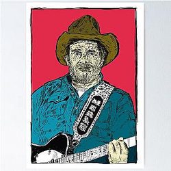 Merle Haggard T-Shirt Poster