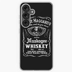 Muskogee Whiskey Merle Haggard Samsung Galaxy Soft Case for Biker