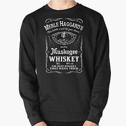 Merle Haggard's Biker Pullover Sweatshirt