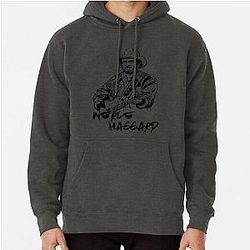 Merle Haggard Pullover Hoodie