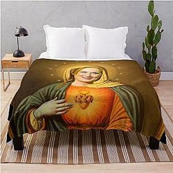 Saint Meryl Streep Throw Blanket