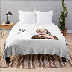 Meryl Streep Throw Blanket