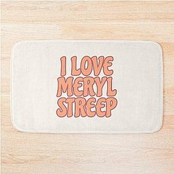 I Love Meryl Steep Bath Mat