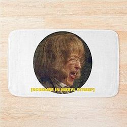 Screams in Meryl Streep Big Little Lies Bath Mat
