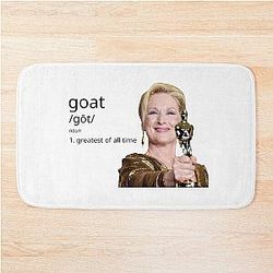 Meryl Streep Goat Bath Mat