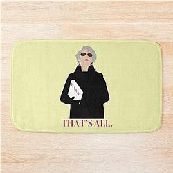 That's Meryl Streep The Devil Wears Prada Bath Mat