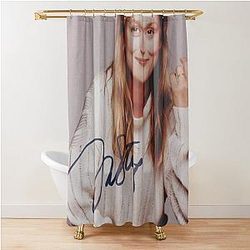 Meryl Streep Shower Curtain