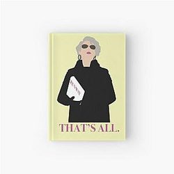 That's All - The Devil Wears Prada Hardcover Journal