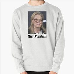 Meryl Steep Christmas Fan Art Pullover Hoodie