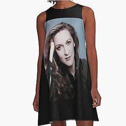 High Priestess Meryl Streep A-Line Dress