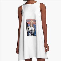 Meryl Streep A-line dress