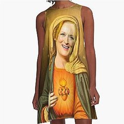 Meryl Streep A-Line Dress