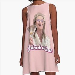 Meryl Streep Ladies Who Lunch A-Line Dress