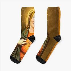 Saint Meryl Streep Socks