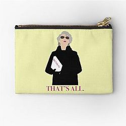 That's Meryl Streep The Devil Wears Prada Zipper Pouch