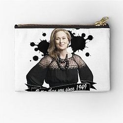 Meryl Streep - Better Since 1949 Zipper Pouch