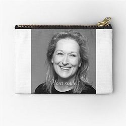 Meryl Streep Zipper Pouch