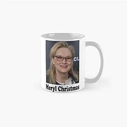Meryl Streep Christmas Fan Art Classic Mug