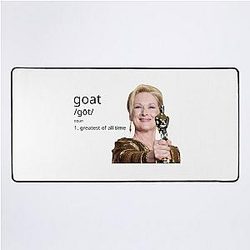Meryl Streep Goat Desk Mat