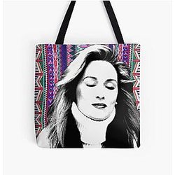 Meryl Streep is more hip than you All Over Tote Bag