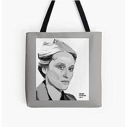 Meryl Streep 1970's Print Tote Bag