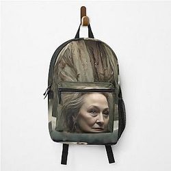 Meryl Streep & Backpack