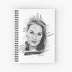 Meryl Streep Abstract Sketches