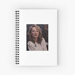 Meryl Streep Spiral Notebook