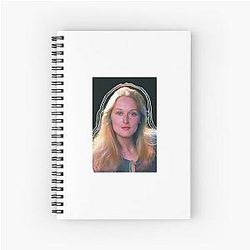 Meryl Streep Portrait Design Notebook