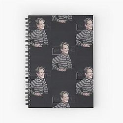 Meryl Streep Baby Girl Spiral Notebook