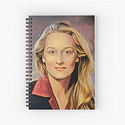Young Meryl Streep Notebook