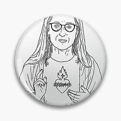 Goddess Meryl Streep Pin