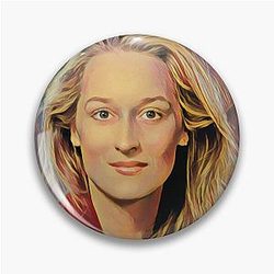 Young Meryl Streep Pin