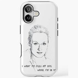 Meryl Streep iPhone Tough Case