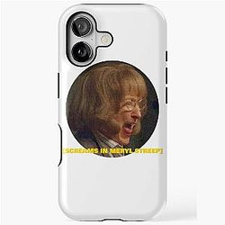 Screams in Meryl Streep Big Little Lie iPhone Tough Case