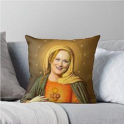 Saint Meryl Streep Pillow