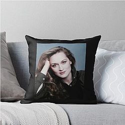 High Priestess Meryl Streep Throw Pillow