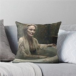 Meryl Streep throw pillow
