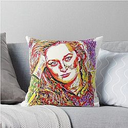 Women of Cinema Series 2 Meryl Streep Throw Pillow