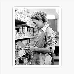 Meryl Streep Shopping Pretty Sticker