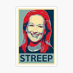 Meryl Streep Sticker