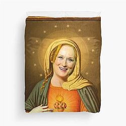 Meryl Streep Duvet Cover
